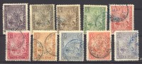 Madagascar  :  Yv  63-72  (o) - Used Stamps