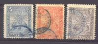 Madagascar  :  Yv  70-72  (o) - Used Stamps