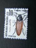 OBLITERE FRANCE ANNEE 1982 TIMBRES TAXE N°103 OBLITERATION RONDE INSECTE COLEOPTERE - 1960-.... Used