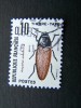 OBLITERE FRANCE ANNEE 1982 TIMBRES TAXE N°103 OBLITERATION RONDE INSECTE COLEOPTERE - 1960-.... Oblitérés