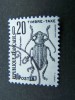 OBLITERE FRANCE ANNEE 1982 TIMBRES TAXE N°104 OBLITERATION RONDE INSECTE COLEOPTERE - 1960-.... Oblitérés