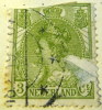 Netherlands 1898 Queen Wilhelmina 3c - Used Damaged - Used Stamps