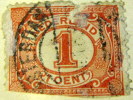 Netherlands 1898 Numeral 1c - Used - Gebraucht
