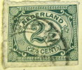 Netherlands 1898 Numeral 2.5c - Used - Gebraucht