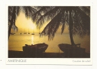 Cp, Martinique, Coucher De Soleil, Voyagée 1997 - Autres & Non Classés