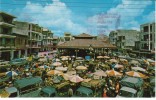 Pointe-a-Pitre Guadeloupe, Public Market Trucks, C1970s Vintage Postcard - Pointe A Pitre