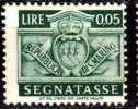 PIA -  SAN  MARINO  - 1945 :  Segnatasse     -  (SAS  65) - Impuestos