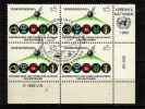 ONU  VIENNE 1982  N 26  Oblitéré En Bloc De 4 - Usati