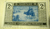 Mauritania 1913 Merchants Crossing Dessert 2c - Mint - Other & Unclassified