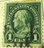 United States 1908 Franklin 1c - Used - Usados