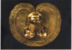 Lote PEP248, Colombia, Postal, Postcard, Museo Del Oro, Pectoral, Calima, Indigenous Activities,  Indigenas - Colombia