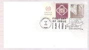 FDC Internationla Style Of Architecture (UN) - Plus Additional Stamp - 1991-2000