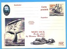 Moby Dick, On The Whale By Herman Melville  ROMANIA Postal Stationery Cover / Postcard 2004 - Wale