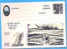 Moby Dick, On The Whale By Herman Melville  ROMANIA Postal Stationery Cover / Postcard 2004 - Wale