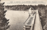 Nièvre- En Morvan -Lac Des Settons, Perspective De La Digue. - Montsauche Les Settons