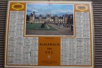 Fontainebleau 1959 Calendrier Almanach Des PTT Du Var 83 Grand Format— Nomenclature Service Totale Foires Et March - Groot Formaat: 1941-60