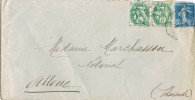 Carta ANGOULEME (Francia) 1926, Tipe Blanc - Covers & Documents
