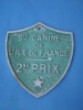 Plaque Concours "CANIN". - Animales