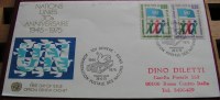 ==UNO GENF  1975 FDC BRIEF - Cartas & Documentos