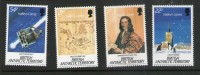 ANTARTIQUE BRITANNIQUE 1986  ESPACE-COMETE DE HALLEY   YVERT N°152/55  NEUF MNH** - Océanie