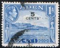 Aden 1953 Surcharges 5c On 1a Used  SG 36 - Aden (1854-1963)