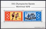 Allemagne 1976 - N° Yvert : Bloc Feuillet 11 ** - Summer 1976: Montreal