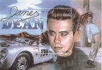 MEL022- MINT POSTFRIS ¤ ST TOME & PRINCIPE 1995 BLOK ¤ -- JAMES DEAN -- - Singers