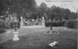 62  HESDIN    PAS DE CALAIS  -  SQUARE  DE  GOURNAY   Grenouille  - CPA   N/B  9x14  BE - Hesdin