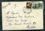 1944 Lettera Espresso Da Padova A Palermo - Marcophilie