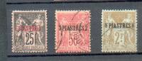 LEV 70 - YT 4-5-7 Obli - Used Stamps