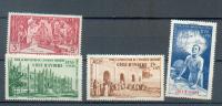 Codi 366  - YT PA 6 à 9 * Charnières Complètes - Unused Stamps