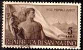 PIA - SAN  MARINO  - 1948 ; Lavoro -  (SAS  336-40) - Used Stamps