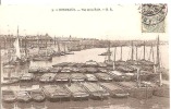 BORDEAUX VUE DE LA RADE ,BEAU PLAN PENICHES   REF 27758 - Hausboote