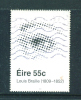 IRELAND  -  2009  Braille  55c  FU  (stock Scan) - Used Stamps