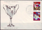 POLAND - GORNIK ZABRZE - MANCHESTER  CITY  F.C.  - FDC - 1970 - Famous Clubs