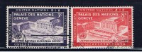 UNY+ UNO New York 1954 Mi 31-32 - Used Stamps