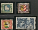 SWITZERLAND - 1930  PRO JUVENTUDE   - Yvert # 246/9 - MINT LH - Ungebraucht