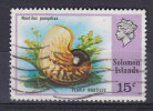 British Solomon Islands 1976 Mi. 311       15 C Meeresschnecke Sea Shell Pearly Nautilus - British Solomon Islands (...-1978)