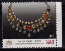 India MNH 2000,  Indepex-Asiana, Gems And Jewellery Series, Navratna Gems Neclace, Mineral, - Ungebraucht