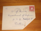 Card Ireland Irland Dublin Slogan 1938 Grow More Wheat - Lettres & Documents