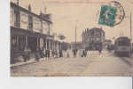 Les Lilas Rue De Romainville Croix De L'Epinette Tramway Commerce Carte Taxée Taxe - Les Lilas