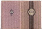 Agenda 1932 Sirop Deschiens - Petit Format : 1921-40