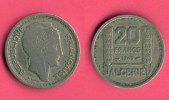 20 Francs - République Française - Algérie - 1949   (2435) - Algeria