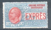 Italia Regno 1922 Espresso 1,20 Azzurro E Rosso Non Emesso **MNH Alta Qualità - Express Mail