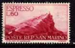 PIA - SAN  MARINO  - 1950 :  Espressi, Tipi  Precedenti  -  (SAS   Ex 21-22) - Express Letter Stamps