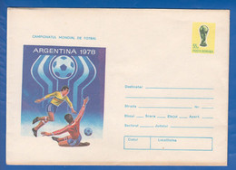 Rumänien; Brief Football; Brief Argentina 1978; Fotbal; Fussball; Bild1 - 1978 – Argentina