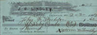 USA-Check (money Order) 1903-Bank Of Dadeville,Missouri - Chèques & Chèques De Voyage