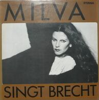 LP 33 RPM (12")  Milva  "  Singt Brecht  "  Allemagne - Otros - Canción Italiana