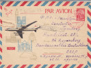 Russie - Lettre Illustrée De 1958 - Avions - éléctricité - Egypte - Sfinx - Big Ben - Lettres & Documents