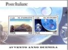 ITALIA - ITALIE - ITALY - 2000 - AVVENTO ANNO 2000 - IL PASSATO IL FUTURO - BF 2 Francobolli Da 2000 Lire - MNH ** - Blocks & Kleinbögen